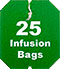 Organic India, BIO Moringa & Hibiscus, 25 Infusion Bags