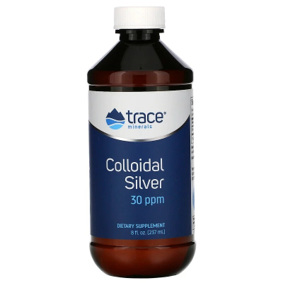 Trace Minerals, Colloidal Silver, 30 ppm, (237 ml)