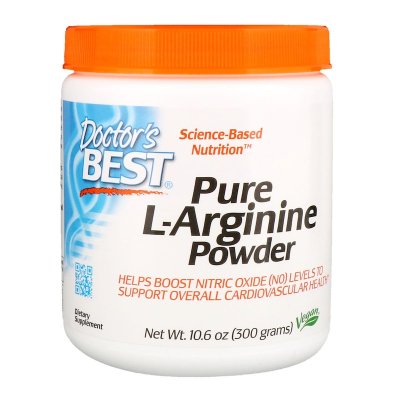 Doctor's Best, Pure L-Arginine Powder | Herbalista 
