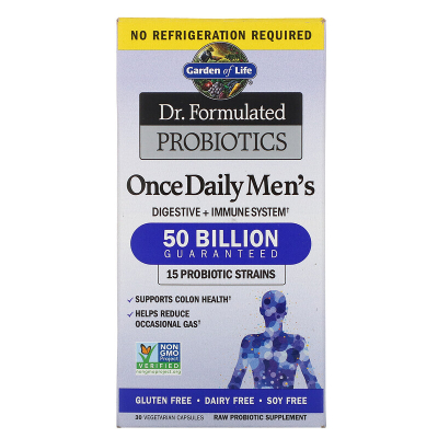 Dr. Formulated Probiotics by Garden of Life | Once Daily Men's