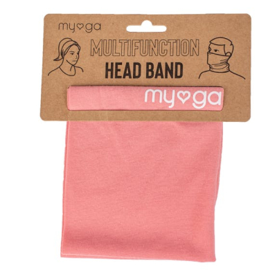 Myga, Multi-functional Head Band Indian Red, Size Medium