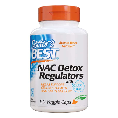 Doctor's Best, NAC Detox Regulators, 60 Veggie Caps | Herbalista 