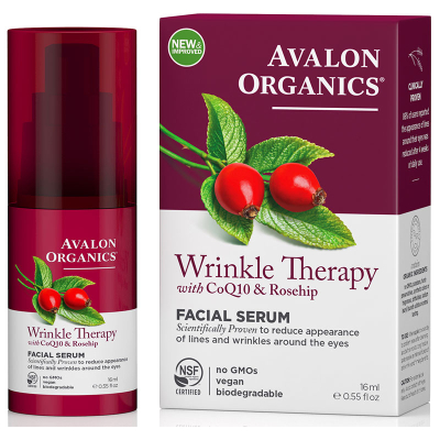 Avalon Organics, Wrinkle Therapy, With CoQ10 & Rosehip | Herbalista