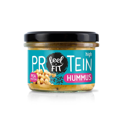 Feel FIT Protein Hummus with Nigela Seeds and Pea Protein, 185g