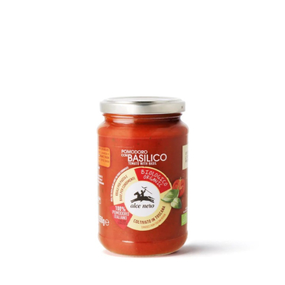 Alce Nero, BIO Tomato Sauce with Basil 350g