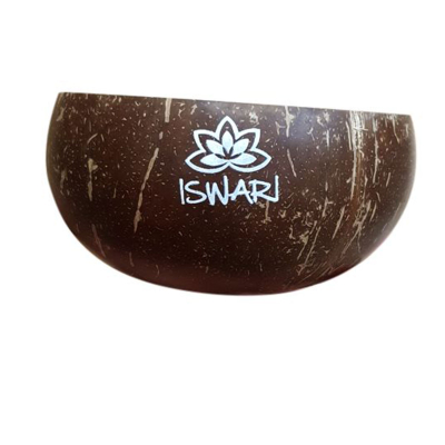 Iswari, ECO Handmade Polished Coconut Bowl, 600ml