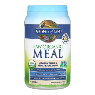 Garden of Life, Raw Organic, Meal Replacement Shake, Vanilla, 969g