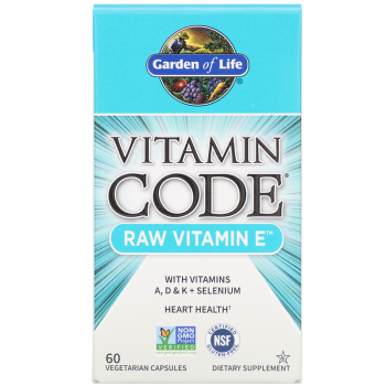 Vitamin Code by Garden of Life | RAW Vitamin E |  | Herbalista