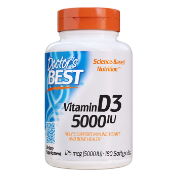 Doctor's Best, Best Vitamin D3, 5000 IU | Herbalista