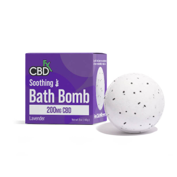 CBDfx, Bath Bombs, Soothing Lavenda, 200mg | Herbalista
