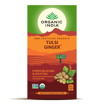 Organic India, BIO Tulsi Ginger, 25 Infusion Bags