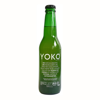 YOKO Organic Matcha, Green Tea Beverage 330ml / Βιολογικό Ρόφημα με Πράσινο Τσάι Μάτσα, 330μλ