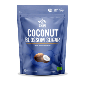 Iswari, BIO Unprocessed Coconut Blossom Sugar, Gluten Free, 250g