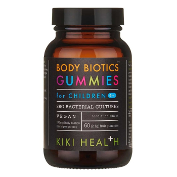 Kiki Health, Body Biotic For Children Real Fruit, 60 Gummies 