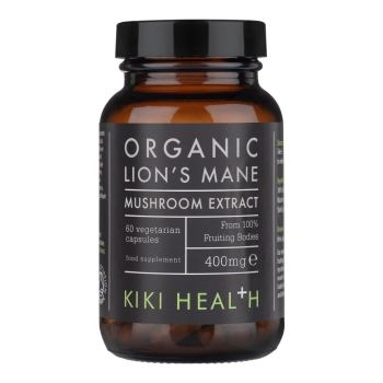 Kiki Health, Organic Lion's Mane Mushroom Extract, 60 Vegicaps