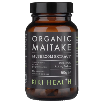 Kiki Health, Organic Maitake Mushroom Extract Powder, 50g