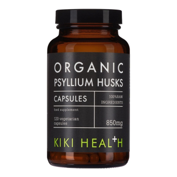 Kiki Health, Organic Psyllium Husks, 120 Vegicaps