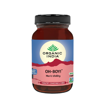 Oh-Boy 30 Capsules Bottle  By Organic India | Herbalista