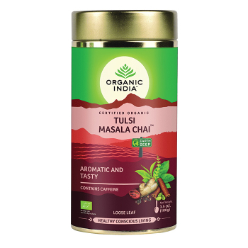 Tulsi Masala Loose Leaf Tea By Organic India | Herbalista 